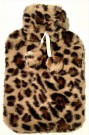 Varmeflaske Mørk Leopard Pels  thumbnail