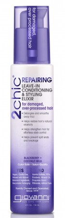 Giovanni 2Chic Repairing Blackberry and Coconut Milk Leave-In Elixir