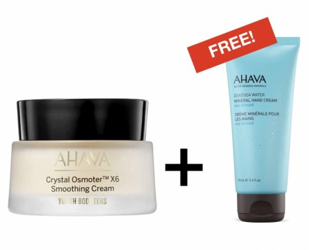 AHAVA Crystal Osmoter X6 Cream + Gratis AHAVA Hand Cream