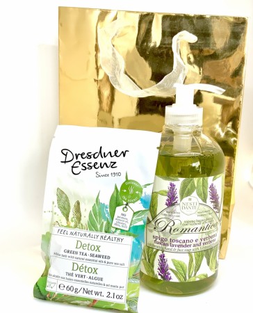 DRESDNER Detox Bad + NESTI DANTE Verbena Soap m/Gavepose