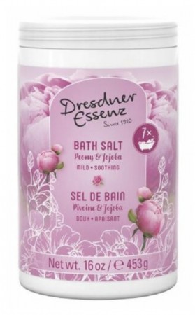 Dresdner Essenz Peony og Jojoba Bath Salt