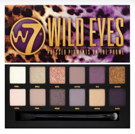 W7 WILD EYES makeup palette