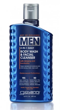 Giovanni MEN 2 in 1 Ansiktsrens & Body Wash 499ml