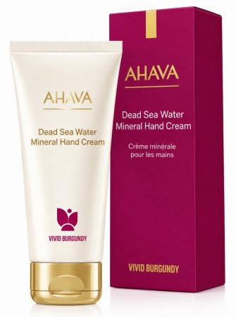 AHAVA Vivid Burgundy Mineral Hand Cream 