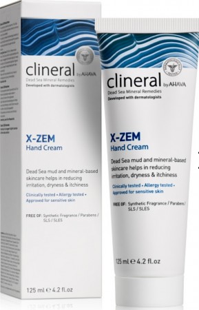 AHAVA Clineral X-ZEM Hand Cream NYHET!