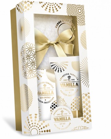 Gavesett GOLD VANILLA med myke sokker