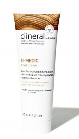 AHAVA Clineral D-MEDIC Foot Cream 