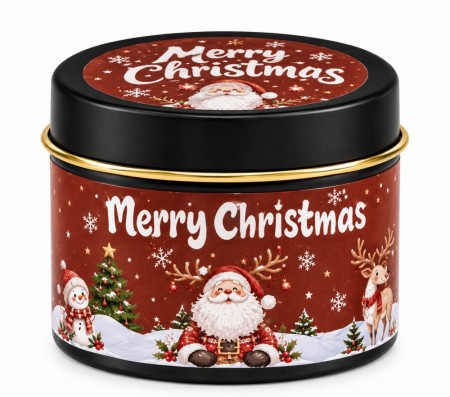 Duftlys Merry Christmas Eple og Kanel