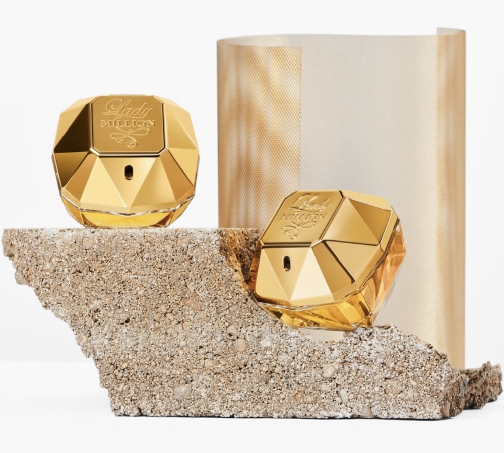 En elegant gylden diamant