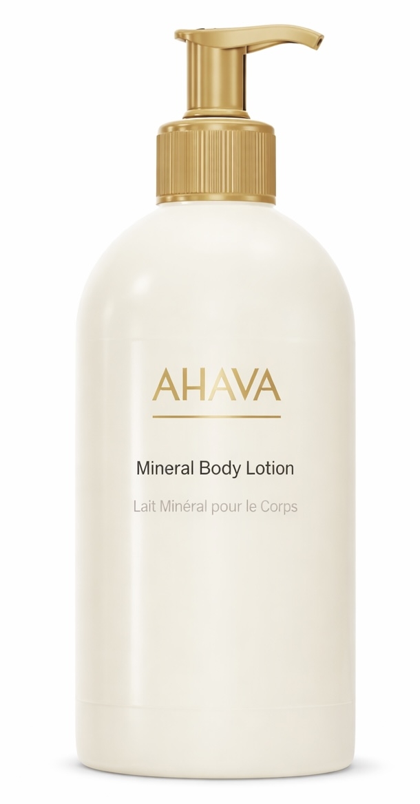 Godt tilbud på den klassiske bestselgeren AHAVA Mineral Body Lotion der man får dobbelt størrelse 500ml til svært god pris. Limited Edition som kan bli utsolgt. Uten paraben, alkohol, mineralolje og SLS. Allergitestet og godkjent for sensitiv hud. Vegan.